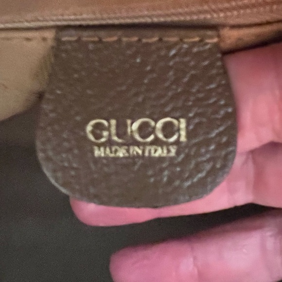 Gucci Beige and Brown GG Monogram duffel. - Picture 12 of 16
